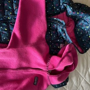 Girls 18-24 months jackets - Patagonia & gap